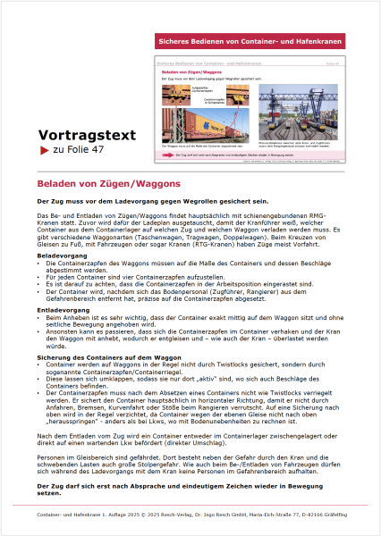Zusatzmodul: Container- und Hafenkrane